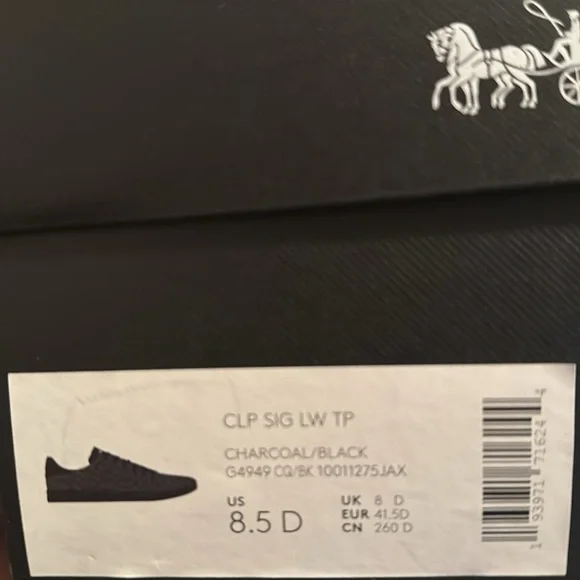 Men’s black Luxury Coach Sneakers - Picture 4 of 5